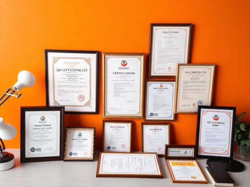 Quality Certifications and Certificates